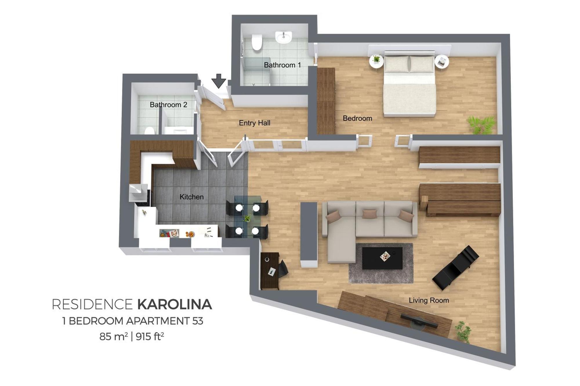 Residence Karolina Prague Phòng bức ảnh